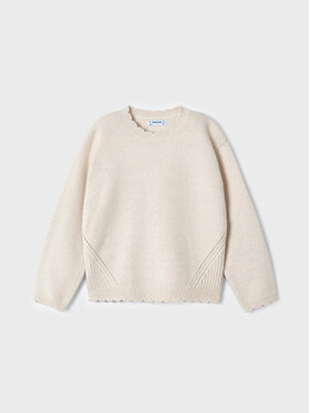 Mayoral Mayoral Sweter 319 Écru Regular Fit