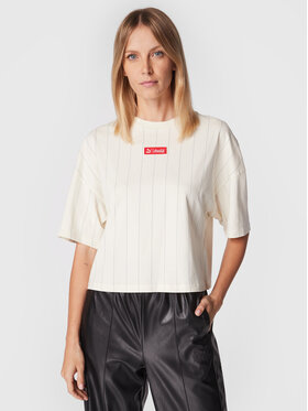 Puma Puma T-Shirt COCA-COLA 536165 Écru Relaxed Fit