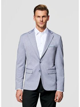 Pako Lorente Pako Lorente Marynarka P26SF-3X-016 Niebieski Slim Fit