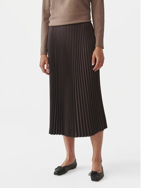 Tatuum Tatuum Plesirana suknja Brimi T2419.174B Smeđa Regular Fit