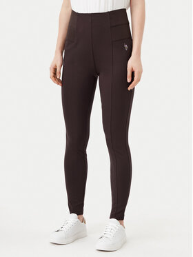 U.S. Polo Assn. U.S. Polo Assn. Leggings WUP0053 Barna Slim Fit