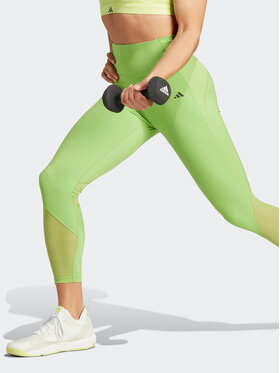 adidas adidas Colanți Tailored HIIT Training 7/8 Leggings IK4247 Verde
