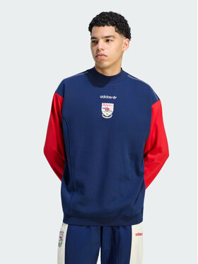 adidas adidas Bluza techniczna 172270 Granatowy Loose Fit