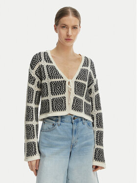 ONLY ONLY Kardigán Loa 15356436 Fekete Regular Fit