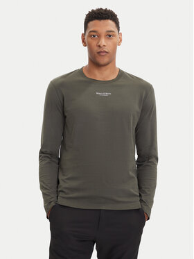 Marc O'Polo Marc O'Polo Longsleeve krekls 528 2012 52020 Zaļš Regular Fit