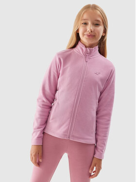 4F 4F Felpa di pile 4FJAW23TFLEF110-54S Rosa Regular Fit