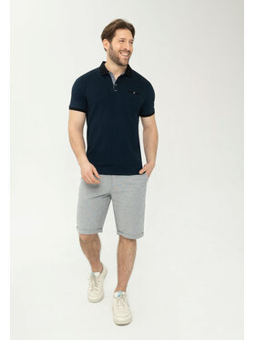 Volcano Volcano Polo T-NICK Niebieski Regular Fit