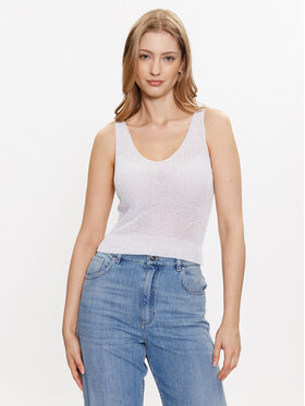 Marella Marella Pull Linfa 2333611335 Blanc Regular Fit