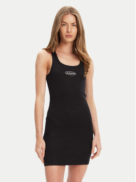 Guess Guess Kötött ruha W5YK0I KA0H1 Fekete Regular Fit