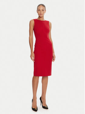 Marciano Guess Marciano Guess Sukienka koktajlowa 5YGK30 7160A Czerwony Slim Fit