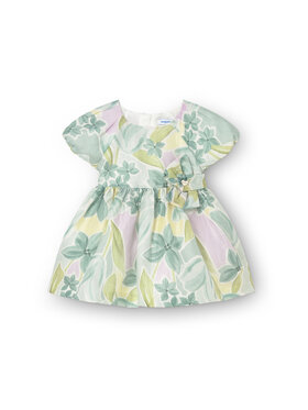 Mayoral Mayoral Лятна рокля 1909 Зелен Regular Fit