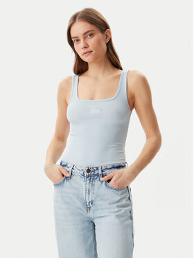 Guess Jeans Guess Jeans Felső W5GP26 KA0H1 Kék Regular Fit