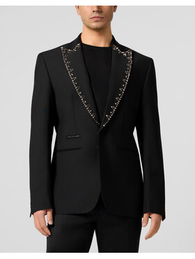 PHILIPP PLEIN PHILIPP PLEIN Giacca da abito 29065 Nero Fitted Fit
