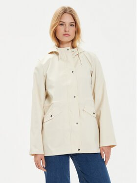 Brave Soul Brave Soul Яке за дъжд LJK-SAFFYCREAM Екрю Straight Fit