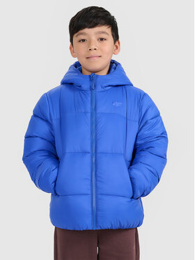 4F 4F Kurtka puchowa OUTERWEAR Niebieski Regular Fit
