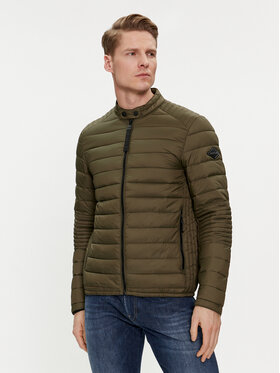 REPLAY REPLAY Átmeneti kabát M8261.000.84166D Zöld Regular Fit