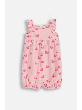 Coccodrillo Coccodrillo Pajac WC6104301TGN-033 Różowy Regular Fit