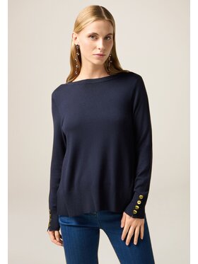 Oltre Oltre Maglione M288J105146N034 Blu Slim Fit