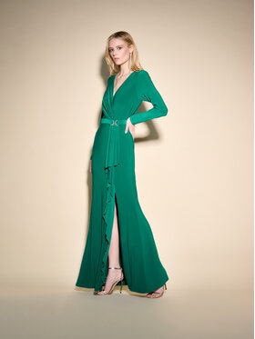 Joseph Ribkoff Joseph Ribkoff Abendkleid 233788 Grün Regular Fit