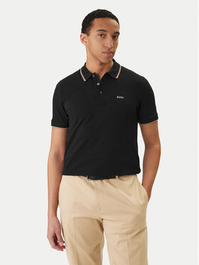 BOSS BOSS Polo Parlay 190 50494697 Melns Regular Fit