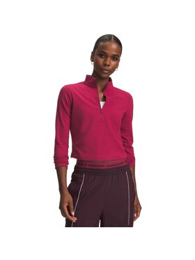 Under Armour Under Armour Bluza techniczna 6013775 Czerwony ciemny Slim Fit