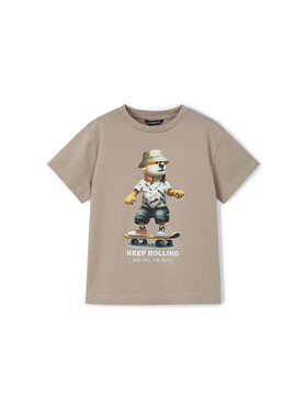 Mayoral Mayoral Tricou 3041 Bej Regular Fit
