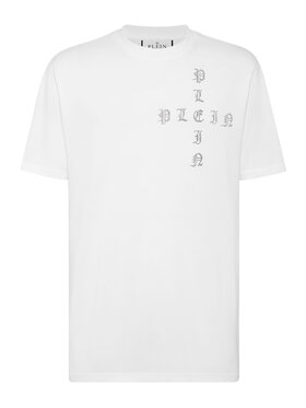 PHILIPP PLEIN PHILIPP PLEIN T-Shirt 593 Biały Regular Fit