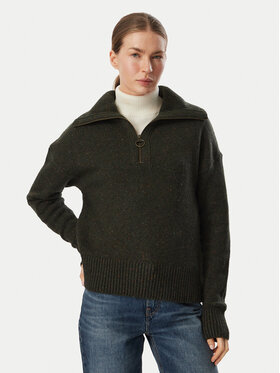 Barbour Barbour Pulover Lavensdale LKN1579OL71 Verde închis Relaxed Fit