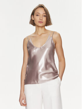 BOSS Boss Top Besatie 50512748 Braun Regular Fit