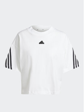 Adidas T-shirt Future Icons 3-Stripes IV5270 Bijela Relaxed Fit