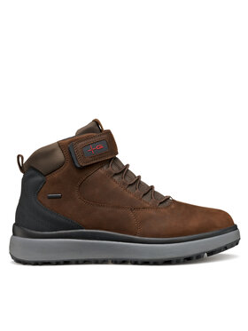 Geox Geox Schnürschuhe U Granito + Grip B A U56FZC 00045 C6006 Braun