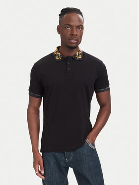 Versace Jeans Couture Versace Jeans Couture Polo 80GAGT12 CJ01T Μαύρο Slim Fit