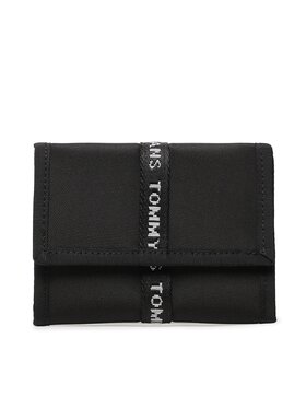 Tommy Jeans Tommy Jeans Veľká pánska peňaženka Tjm Essential Nylon Trifold AM0AM11220 Čierna