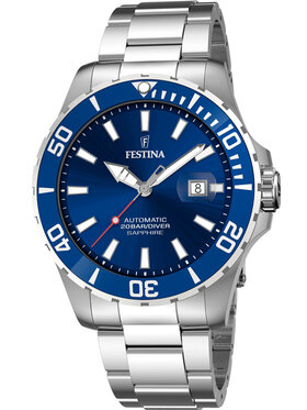 Festina Festina Zegarek F20531/3 Srebrny