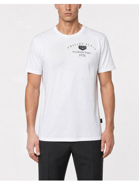 PHILIPP PLEIN PHILIPP PLEIN T-Shirt 31679 Biały Regular Fit