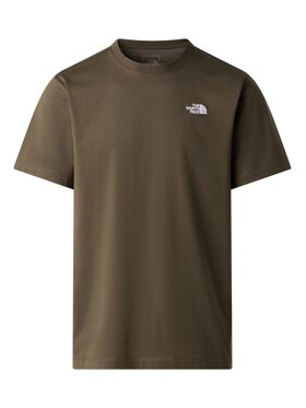 The North Face The North Face T-Shirt Evolution Simple Dome Tee Khaki Regular Fit