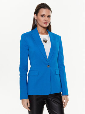 PINKO Pinko Sako Equilibrato 100987 A0IM Modrá Slim Fit