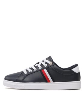 Tommy Hilfiger Superge Essential Webbing Cupsole FW0FW07378 Mornarsko Modra