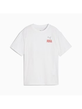 Puma Puma T-Shirt 630843 Biały Regular Fit