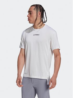 adidas adidas Marškinėliai Terrex Multi T-Shirt HM4047 Balta Regular Fit