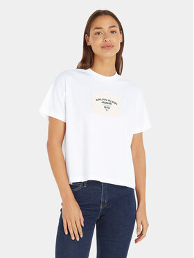 Calvin Klein Jeans Calvin Klein Jeans T-shirt J20J222170 Blanc Regular Fit