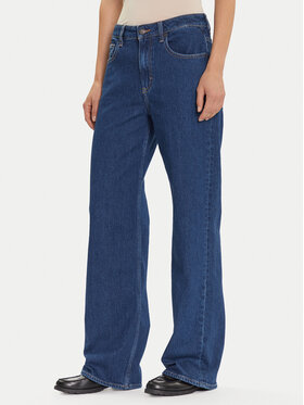 Tommy Jeans Tommy Jeans Jeansy Mia DW0DW21953 Tmavomodrá Relaxed Fit