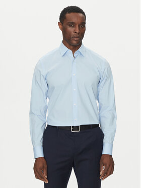 BOSS BOSS Hemd H-HANK-kent-C3-214 50538949 Blau Slim Fit