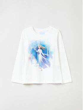 OVS OVS Halenka FROZEN 1889022 Bílá Regular Fit