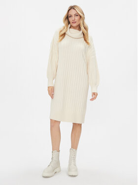 Tom Tailor Tom Tailor Rochie tricotată 1040038 Bej Regular Fit