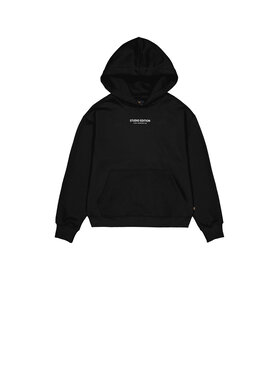 Alpha Industries Alpha Industries Bluza Studio Edition Back Print Hoodie Women Czarny Loose Fit