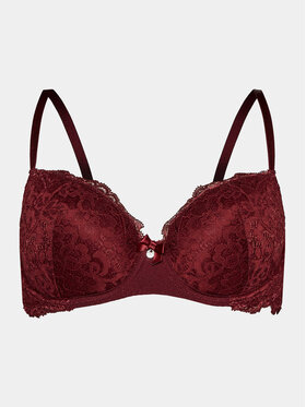 Hunkemöller Hunkemöller Balkonet nedrček Marine 202705 Bordo rdeča