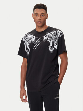 Plein Sport Plein Sport T-Shirt FAEC MTK8360 STE001N Czarny Loose Fit