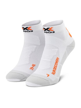 X-Socks X-Socks Skarpety Wysokie Męskie Run Discovery XSRS18S19U Biały