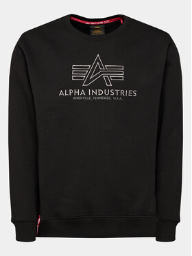 Alpha Industries Alpha Industries Sweatshirt Basic 118302 Noir Regular Fit